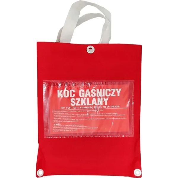 Koc gaśniczy szklany Boxmet 120x180cm
